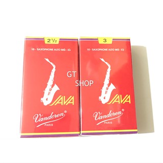 法國 Vandoren JAVA 紅盒 中音 薩克斯風 Alto Sax 竹片 2.5 3 號