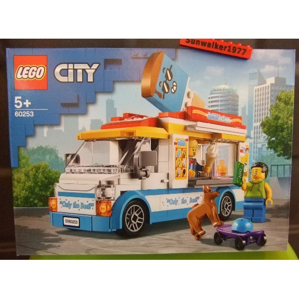【積木2010】樂高 LEGO 60253 冰淇淋車 (CITY 城市)(全新未拆)