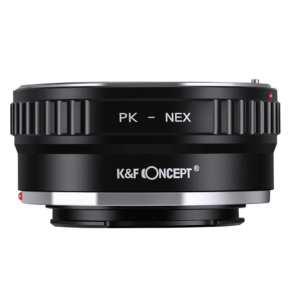 K&amp;f 概念鏡頭適配器,用於賓得 K PK 卡口鏡頭到索尼 E NEX 相機 A6500 A7S A9