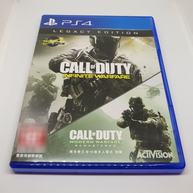 24h發貨 全新 Ps4遊戲片決勝時刻無盡戰爭cod 典藏版含決勝時刻 現代戰爭重製版ps4現代戰爭 蝦皮購物