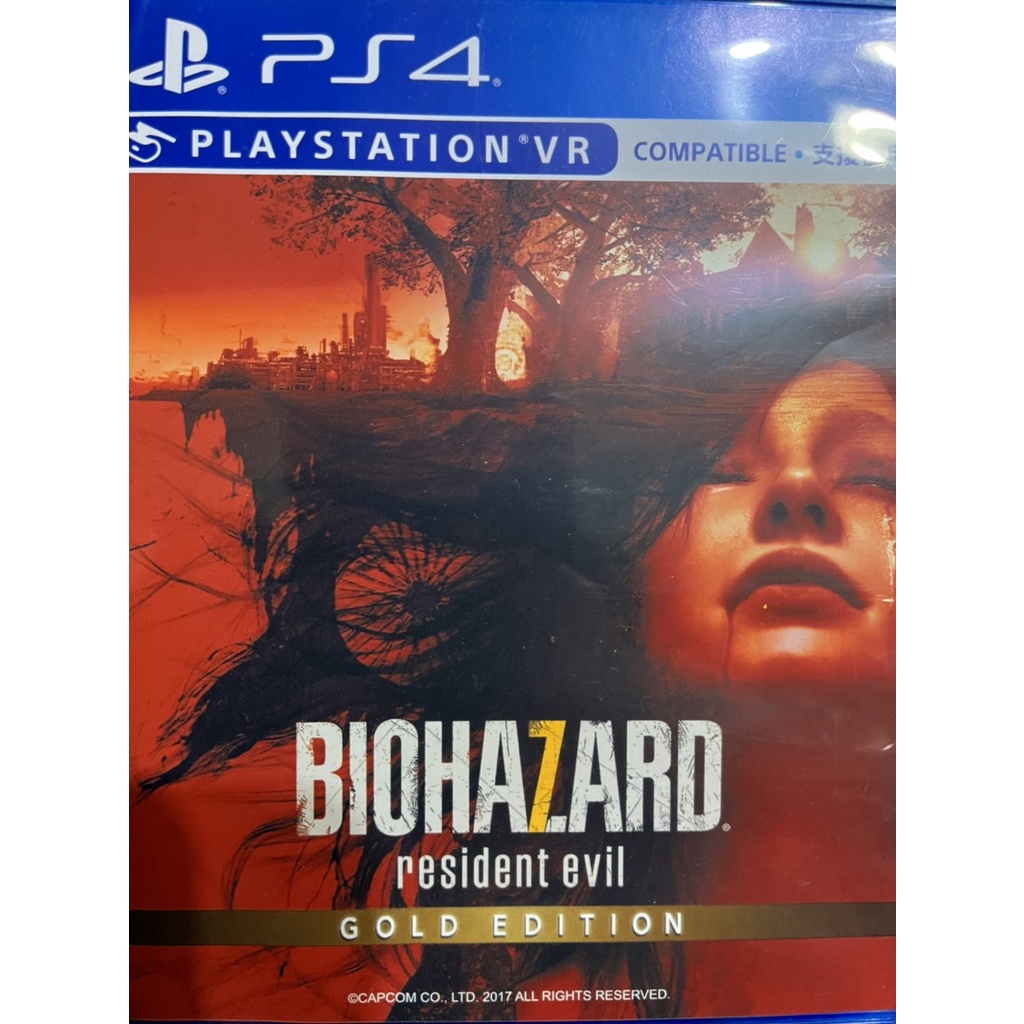 PS4 《惡靈古堡7：生化危機 /Resident Evil 7: Biohazard 》黃金版中文