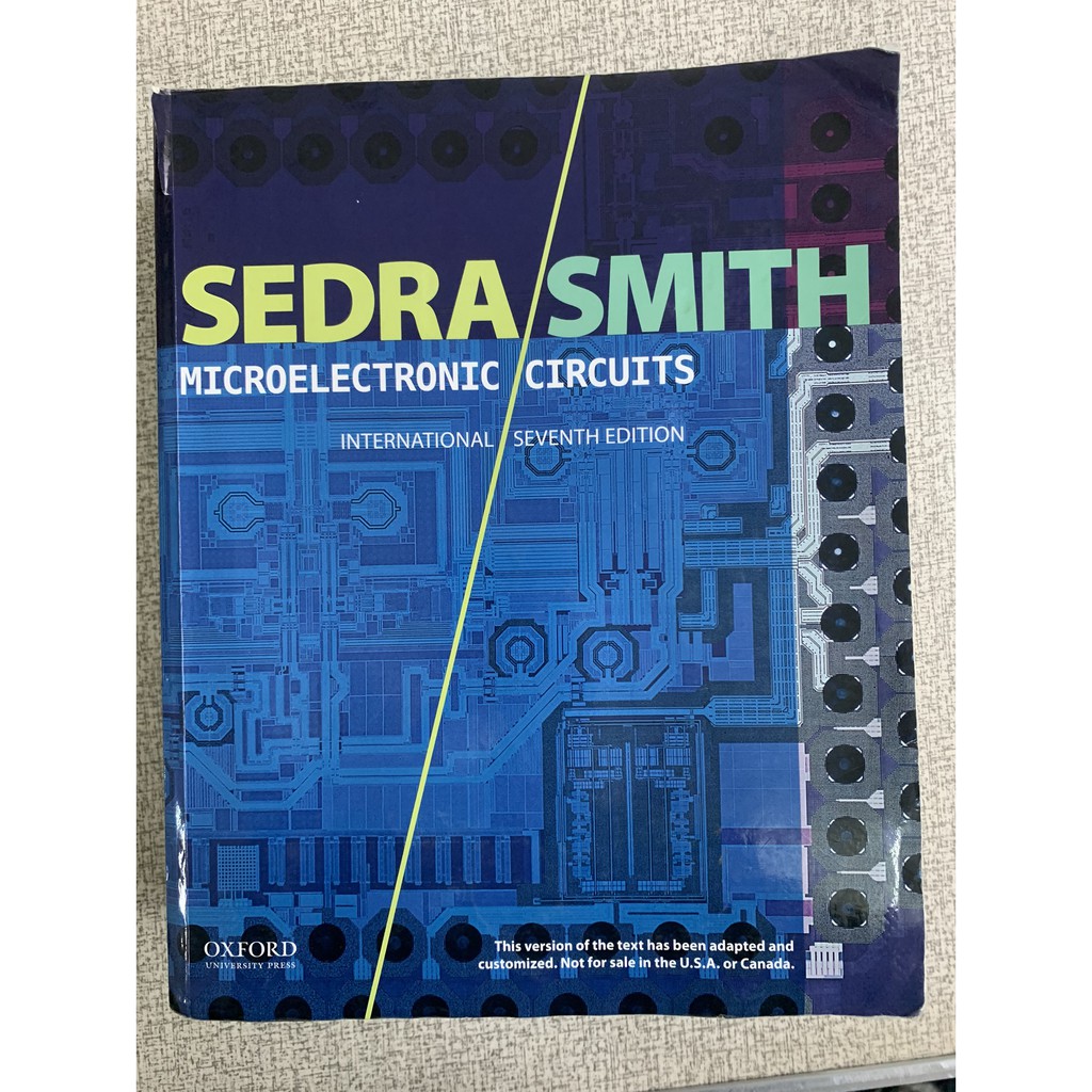 Microelectronic Circuits 7/E Sedra Smith 9780199339143