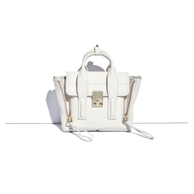 3.1 Phillip Lim mini pashli satchel 白色款－現貨