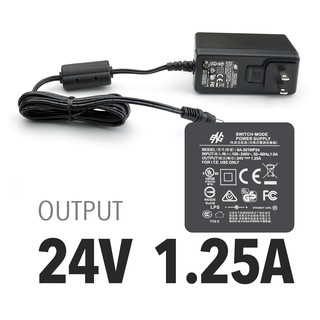 [配件]:Plustek掃描器電源線-24v/1.25A-適用機種OpticPro A320L/A360 Plus