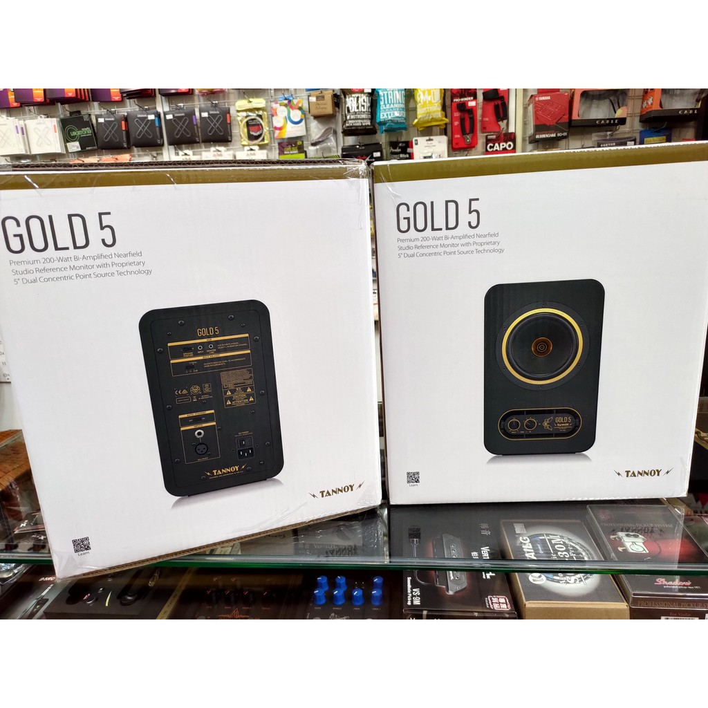 【名曲堂樂器】英國 Tannoy 天朗 Gold 5 / 7 / 8 同軸 主動式監聽喇叭 一對 公司貨