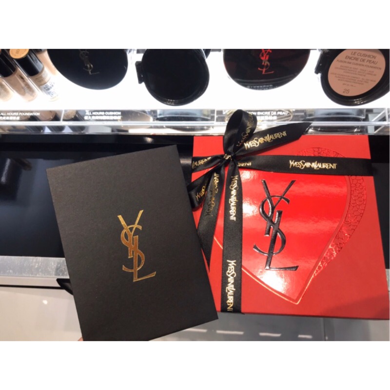 YSL 2020 情人節 — 限量奢華唇膏 氣墊粉餅 禮盒💄 可刻字