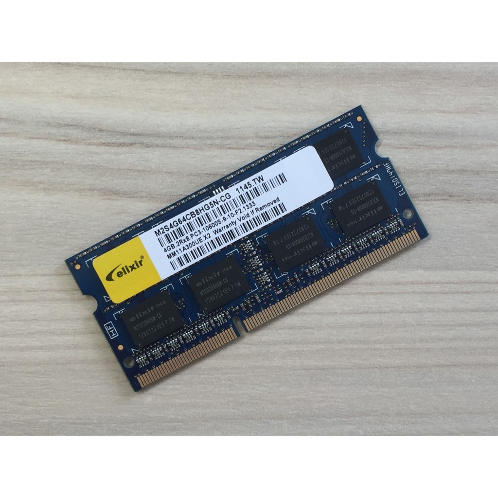 ⭐️【南亞科技 ELIXIR 4GB DDR3 1333】⭐ 雙面/筆電專用/筆記型記憶體/終身保固
