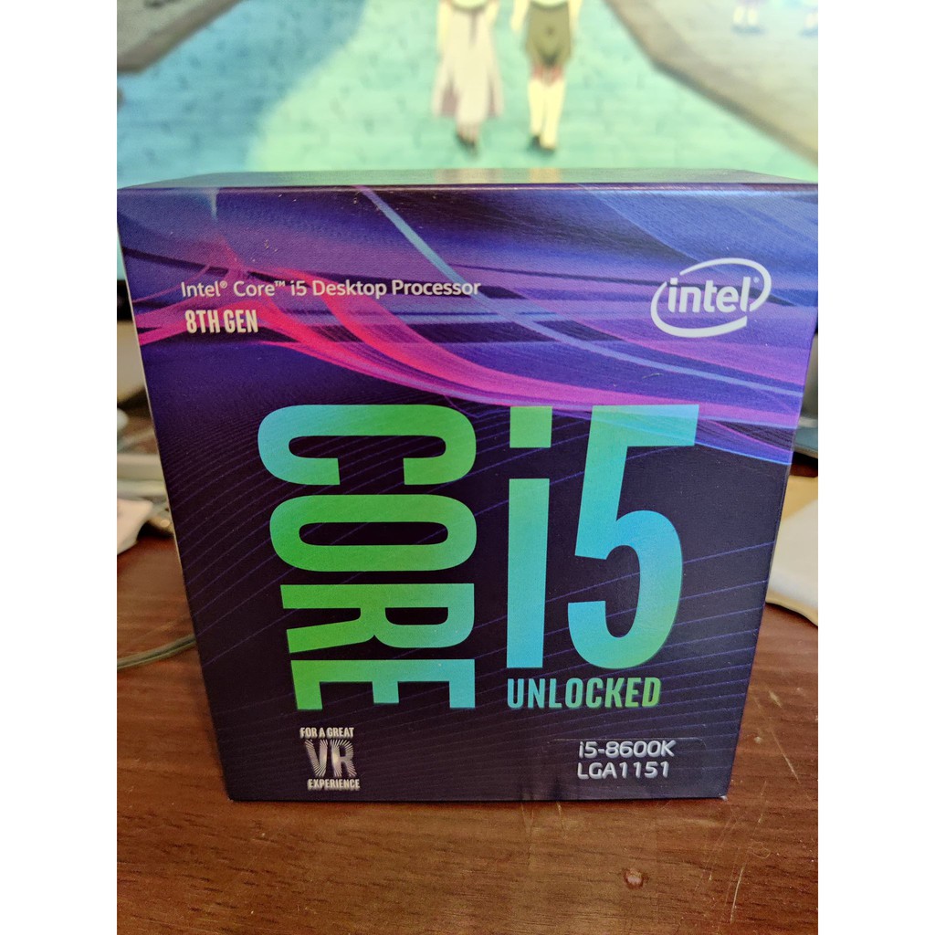 全新RMA I5-8600K  intel 1151 盒裝未拆 保內 I7 8700 9700 K參考