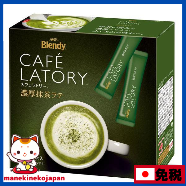 日本 AGF Blendy 濃厚抹茶拿鐵 16包