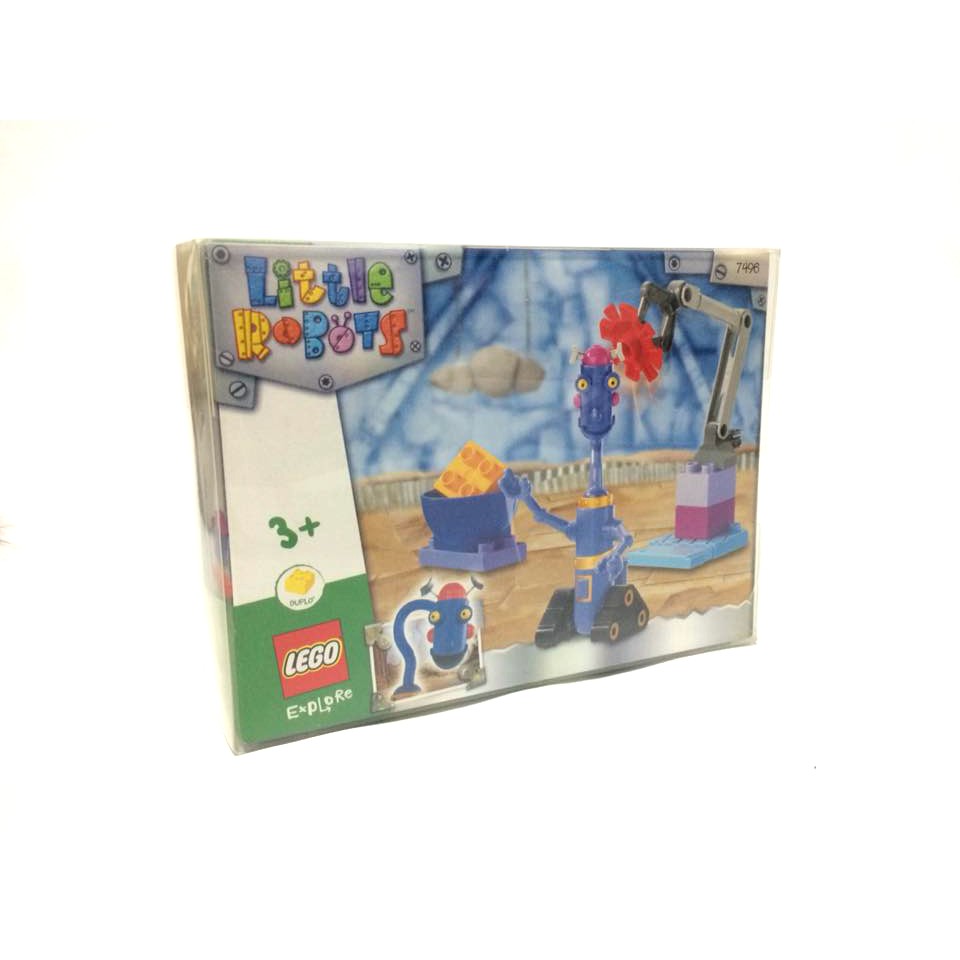 樂高人偶王 LEGO   絕版懷舊-機器人系列#7496盒組(全新)