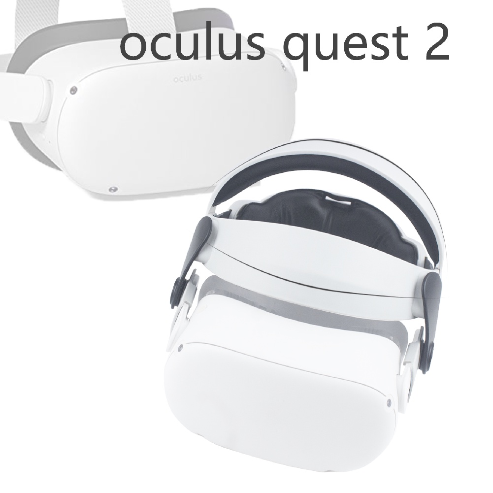 適用於 Oculus Quest2 VR 虛擬現實眼鏡配件的最新頭帶可調節頭帶
