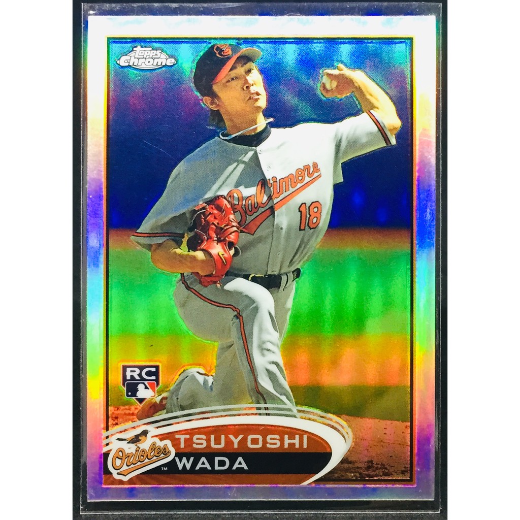 和田毅 Tsuyoshi Wada 2012 Topps Chrome #185 MLB 新人亮卡 RC Ref