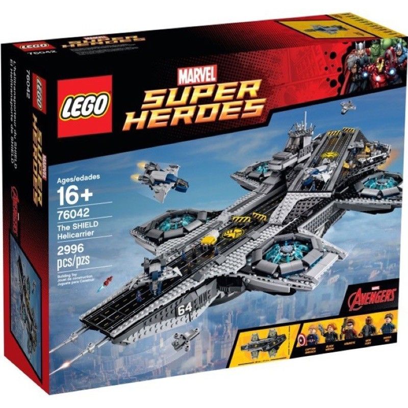 76042 LEGO 樂高 收藏 款式 UCS marvel shield helicarrier復仇者聯盟航空母艦