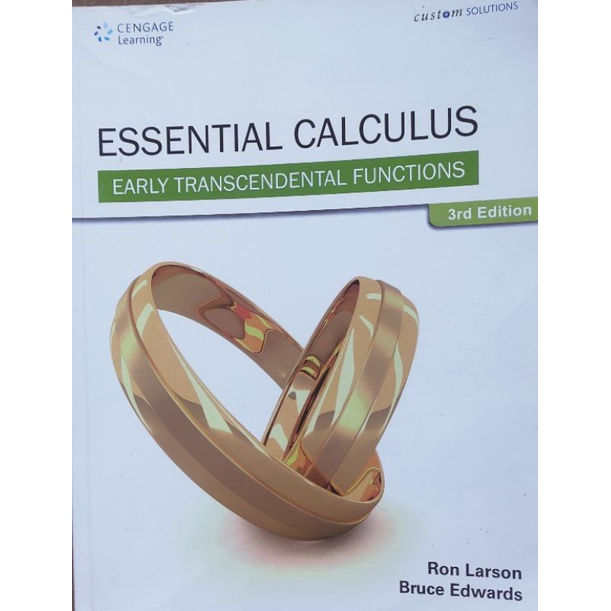 ESSENTIAL CALCULUS 微積分 原文書