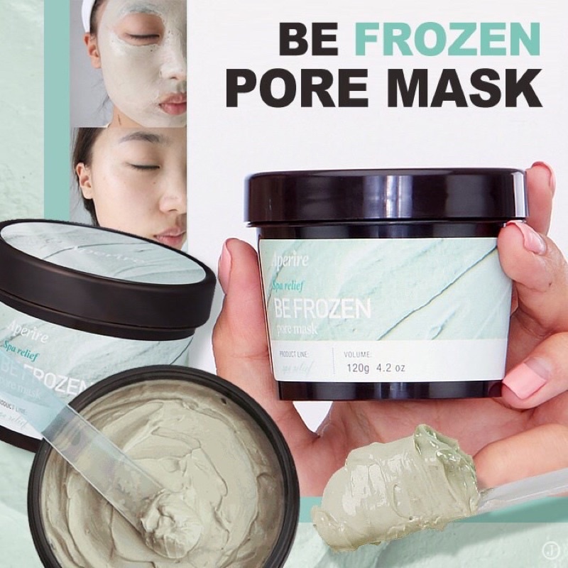 現貨!! 韓國【Aperire】 加拿大冰河泥面膜Be Frozen Pore Mask 120g