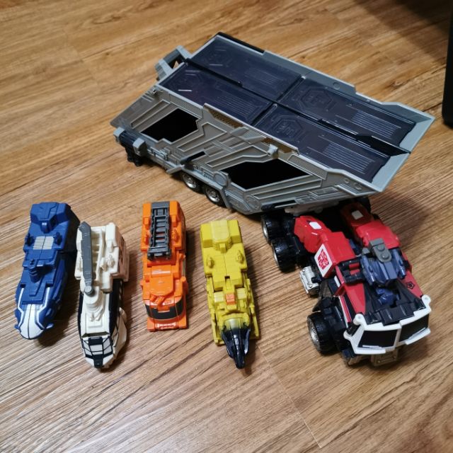變形金剛 Energon 美版 柯博文 超連結 Optimus Prime convoy Superlink SC-01
