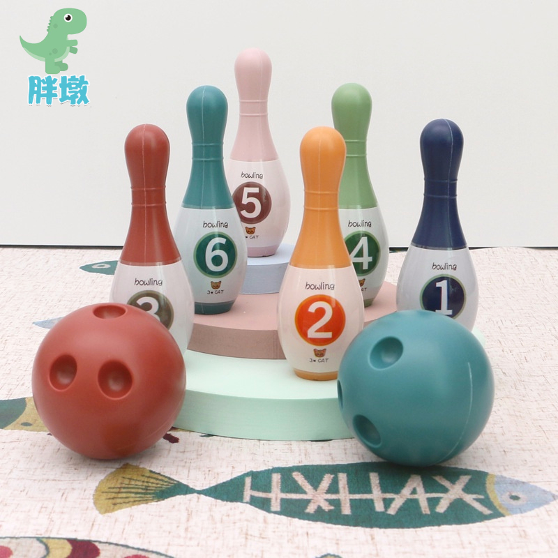 台灣現貨🚚兒童運動玩具 迷你保齡球 兒童保齡球 數字球 彩色保齡球 保齡球玩具 親子互動玩具 益智遊戲 益智玩具
