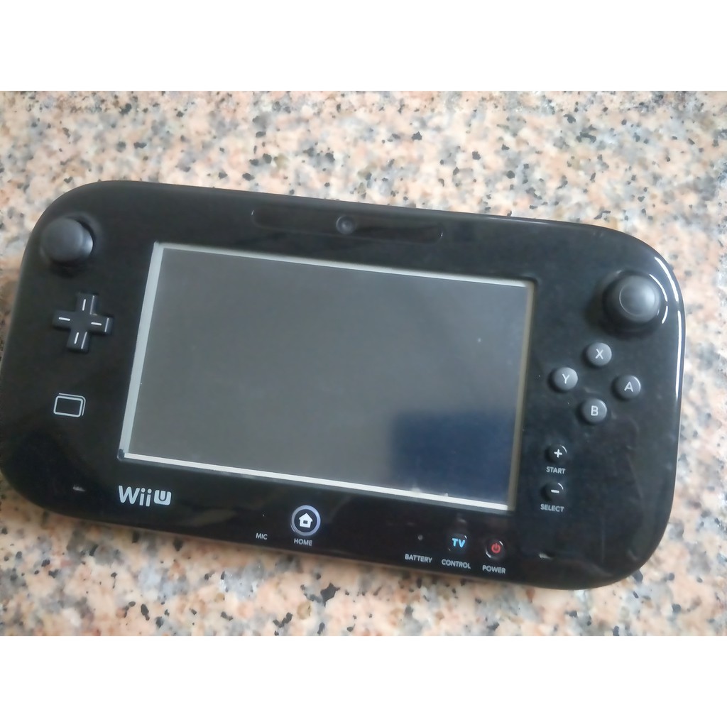 Wii U二手故障瑕疵零件主機/GAMEPAD(故障破屏+無電池)（沒時間處理/無任何配件,所以便宜賣，售後不退）