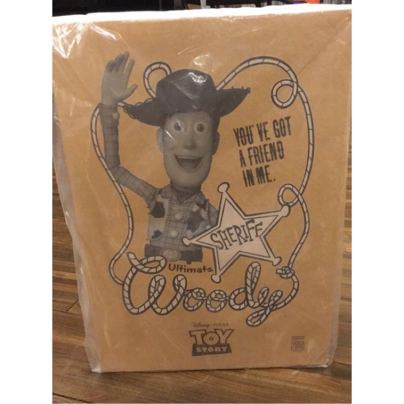 品像如新 Ultimate Woody 1:1比例 20週年 玩具總動員 Toy Story 終極胡迪 Medicom