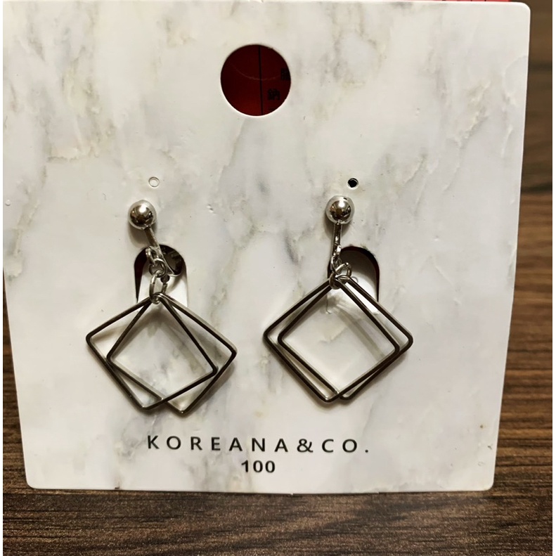 耳夾式耳環-KOREANA accessories/韓國配飾