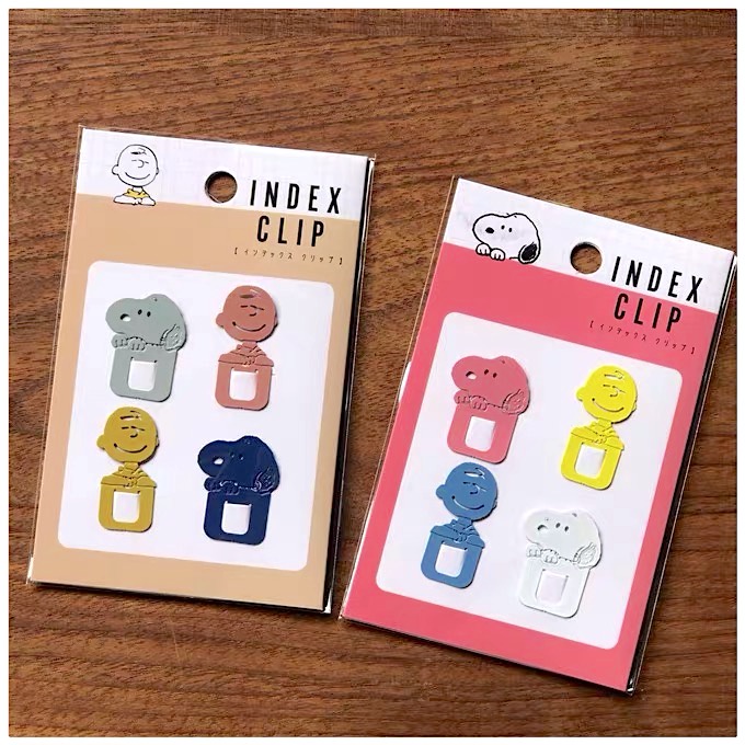 日本 史努比 嚕嚕米 金屬 書籤 夾子 標籤 索引目錄學生辦公用品文具上班族 辦公室小物 小不點 Snoopy 生日禮物