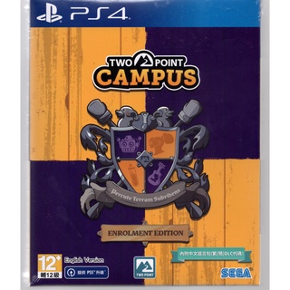 {瓜瓜皮}全新PS4 原版片 中文版 Two Point Campus 雙點校園(遊戲都能回收)
