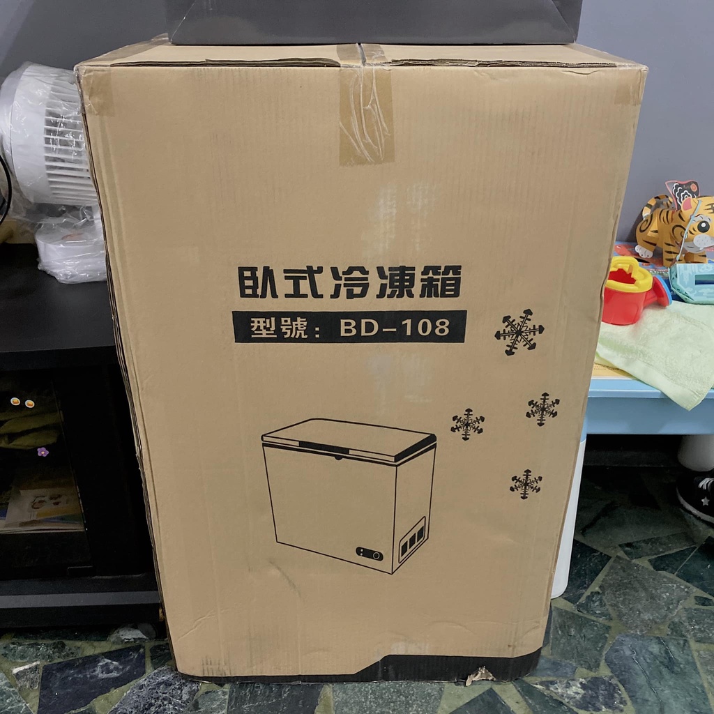 108L臥式冷凍箱 冷凍櫃 BD-108 採用日本TAIGA原廠機心或同級A+ 沒貼牌而已 現貨三台