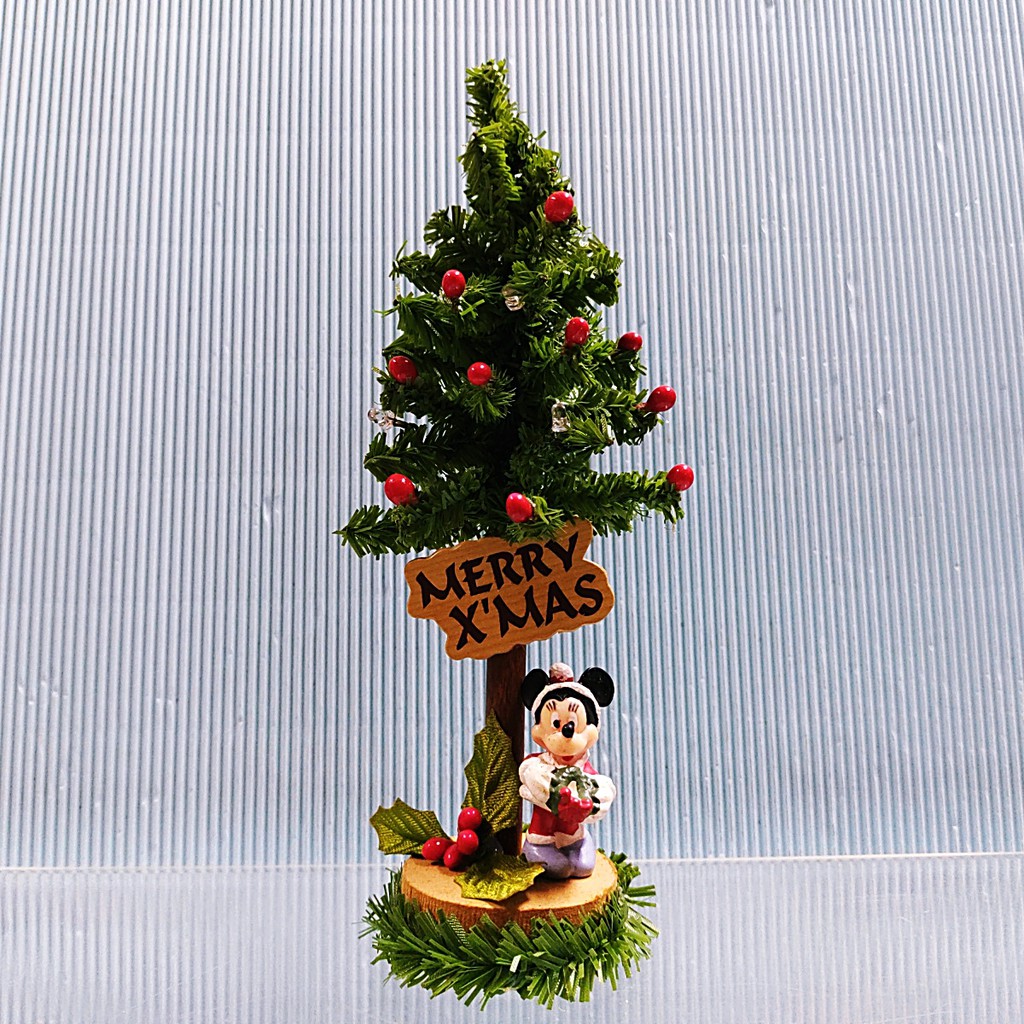 公仔 美系卡通  聖誕樹  高約:17公分  材質:塑膠  P10