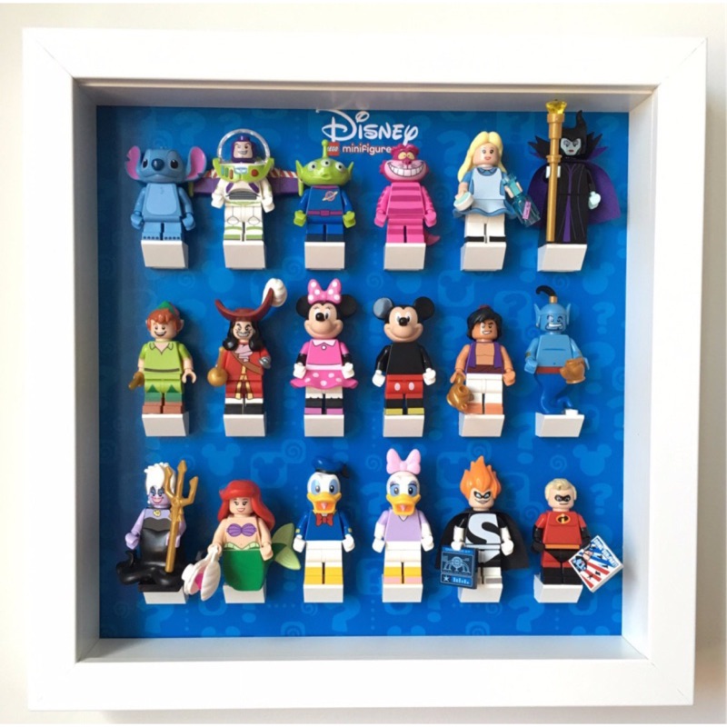 56。迪士尼樂高71013，Lego，絕版1代，未組，玩偶。整組。不含框。一套18隻。米奇。公仔。巴斯光年。人偶。
