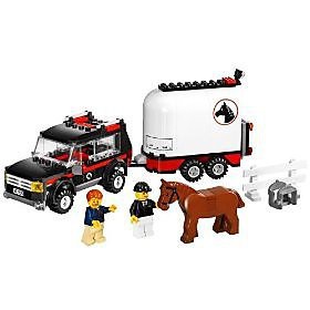 LEGO 樂高 城市組 四輪驅動馬拖車7635