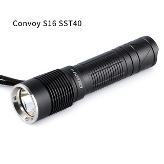 Convoy S16 內建luminus SST40 LED 21700手電筒 4檔驅動(s12)