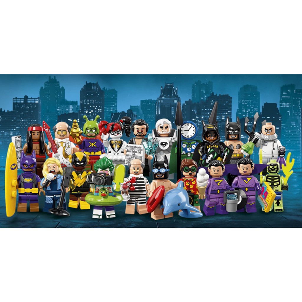 【ToyDreams】LEGO樂高 Minifigures 71020 蝙蝠俠人偶包第二代1套(20隻)〈剪袋確認〉
