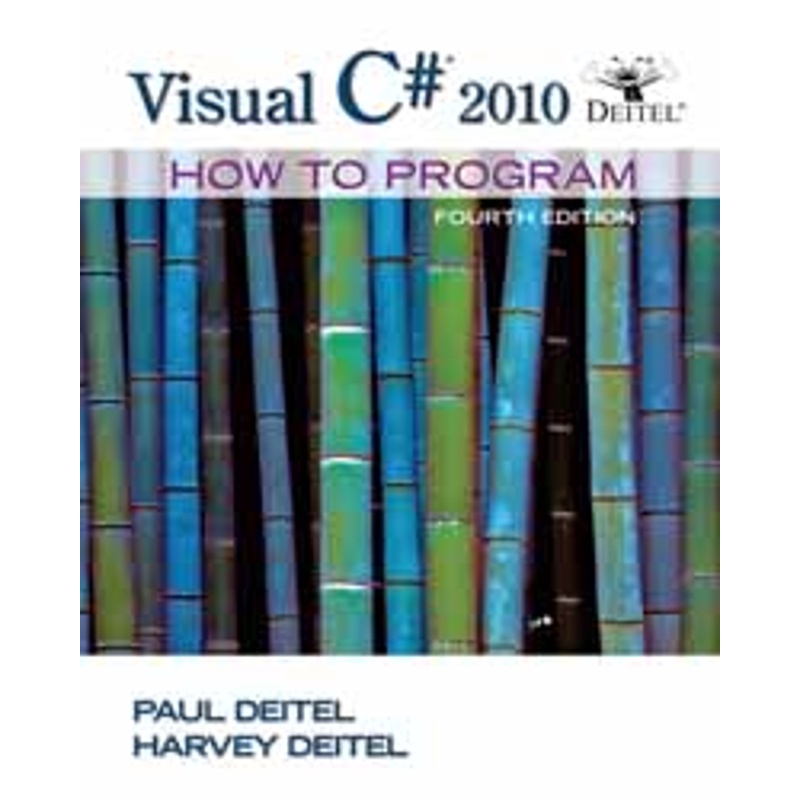 VISUAL C# 2010: HOW TO PROGRAM 4/E (PIE)(W/DVD)[98折]11100564524 TAAZE讀冊生活網路書店