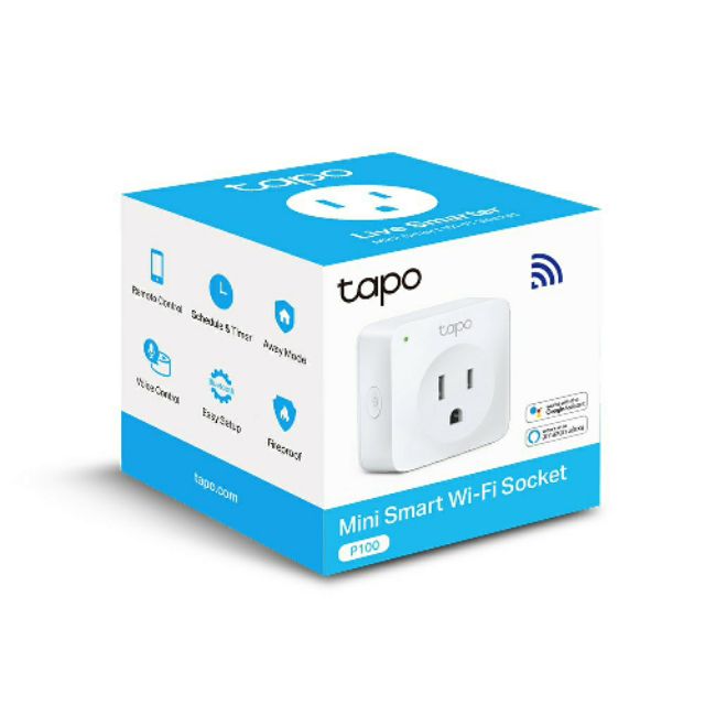 [公司現貨] TP-LINK 迷你型 Wi-Fi 智慧插座 Tapo P100
