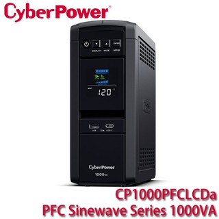 【3CTOWN】含稅 CyberPower CP1000PFCLCDa 1000VA 不斷電系統 UPS