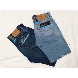 【Tom-m】現貨! Levis 505 Cool Jeans 涼感 淺藍 刷色 深藍 修身直筒 牛仔短褲 34505