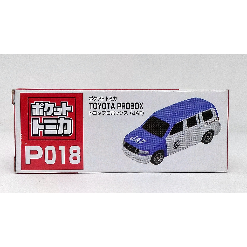 TOMY TOMICA 扭蛋車 P018 JAF 日本自動車聯盟 豐田 TOYOTA PROBOX