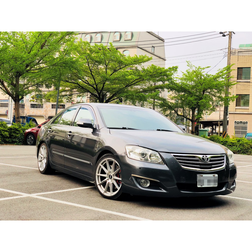 2007年TOYOTA CAMRY 3.5 頂級版 277匹大馬力頂級配備都有比 C300還快可全額貸款銀行可超貸10萬