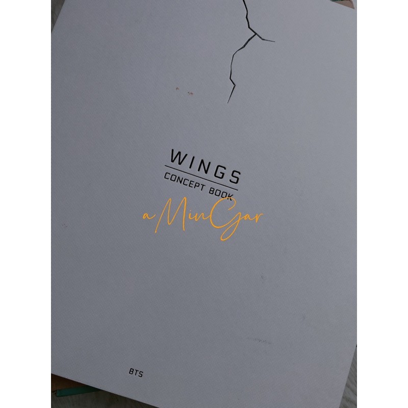 (二手現貨/已絕版/小卡金南俊)BTS防彈少年團 Wings 概念書 ConceptBook