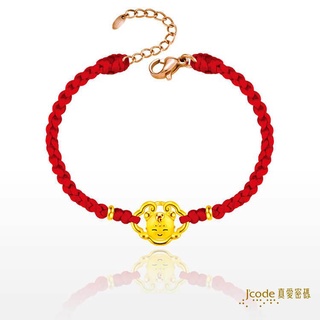 【J’code真愛密碼】✨送 好野虎爺包✨大甲媽 如有神助三太子 編織金手鍊 9999純黃金 美鑫 22大甲媽