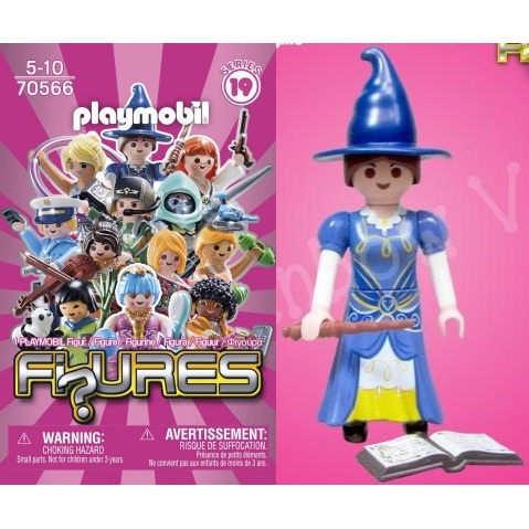 19代 07 女巫 巫師 Playmobil 70566 摩比 抽抽樂 人偶包 A10 WITCH