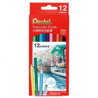 Pentel CB9 12色/24色/36色水溶性色鉛筆
