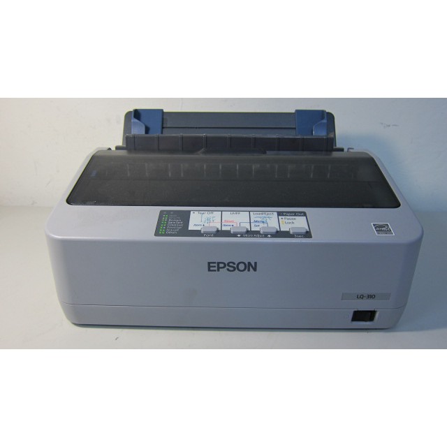 【恐龍爸的秘密基地】EPSON LQ-310 二手整理點陣印表機  附單張導板 保固三個月 需發票+5%