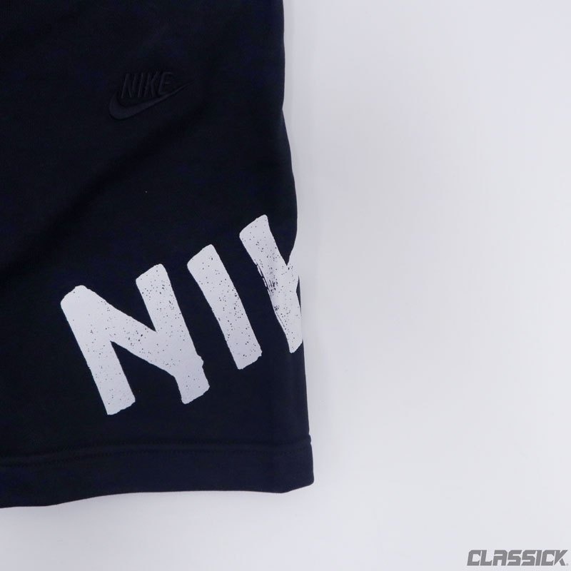 Image of 【CLASSICK】Nike NSW Club French Terry 塗鴉 抽繩 短褲 CZ9931-010 #2
