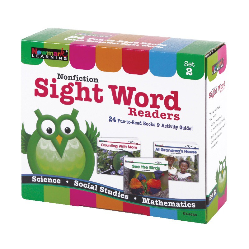 Nonfiction Sight Word Readers Set 2 小兒跨學科常見單字閱讀盒