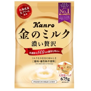 【有間店】日本 甘樂Kanro 濃い贅沢 黃金牛奶糖/黃金抹茶牛奶糖