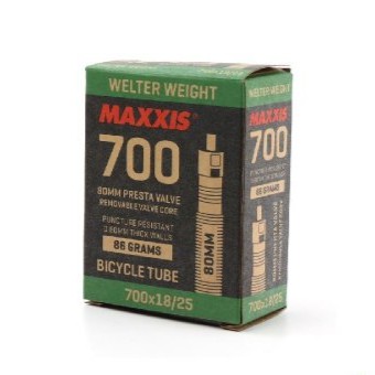 【放肆拜客】MAXXIS 瑪吉斯 700x18/25c 80mm 86g可拆式氣嘴芯法式.法嘴內胎.700*18/25