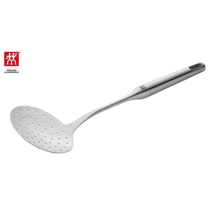 德國 Zwilling 雙人 36cm 不鏽鋼 撈杓 漏杓 濾網杓 漏杓 撈杓 火鍋湯杓