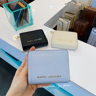 【現貨】美國代購 Marc Jacobs MJ 春夏 新色 皮革 車線 針織 短夾 皮夾