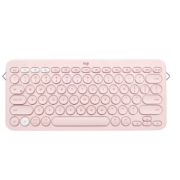 夢幻粉羅技鍵盤 logi K380近全新